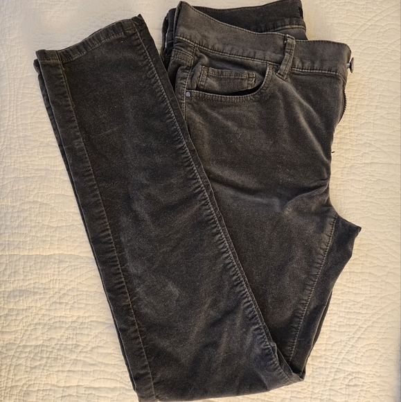Ann Taylor Velour Skinny Jeans (4P) - Picture 1 of 7